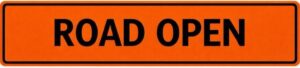 ROAD OPEN